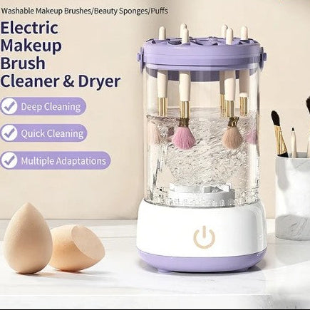 Automatic High-Speed Makeup Brush Cleaner and Dryer