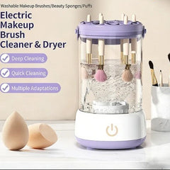 Automatic High-Speed Makeup Brush Cleaner and Dryer
